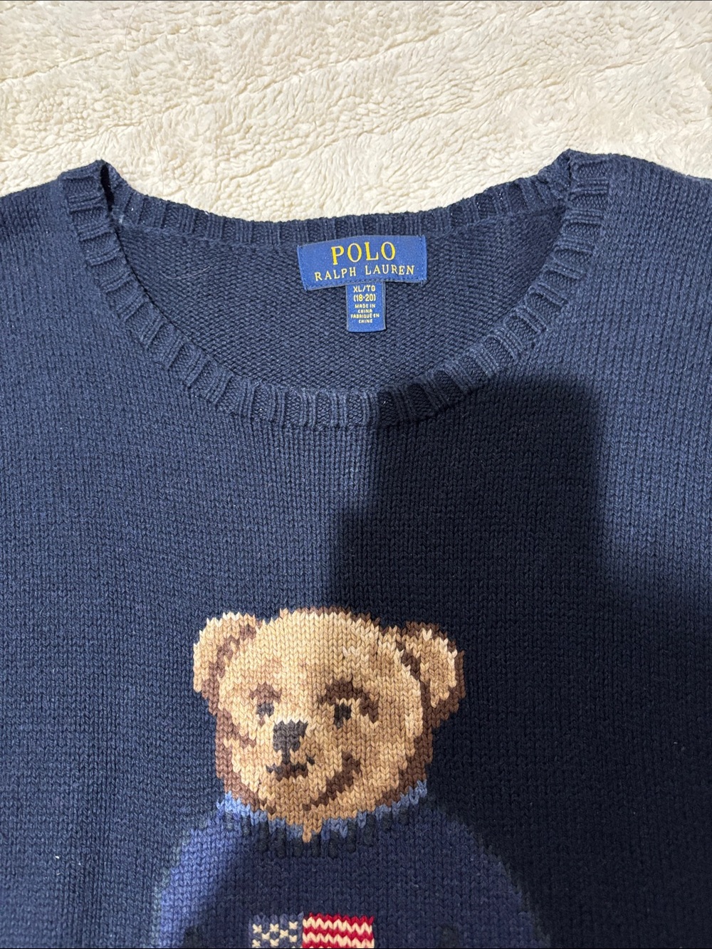 Ralph Lauren Bear Sweater - Picture 3 of 3